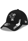 Indianapolis Colts New Era Retro 2021 Sideline Alt 39THIRTY Flex Hat - Black
