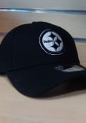 Pittsburgh Steelers New Era The League 9FORTY Adjustable Hat - Black
