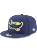 Tampa Bay Rays New Era Alt 2018 59FIFTY Fitted Hat - Navy Blue