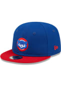 Chicago Cubs Baby New Era Retro My First 9FIFTY Adjustable Hat - Navy Blue
