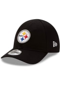 Pittsburgh Steelers Baby New Era My First 9TWENTY Adjustable Hat - Black