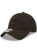 Chicago Cubs New Era Core Classic 2.0 9TWENTY Adjustable Hat - Black