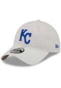 Kansas City Royals New Era Core Classic 2.0 9TWENTY Adjustable Hat - White