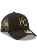 Kansas City Royals New Era Alpha 9FORTY Adjustable Hat - Black