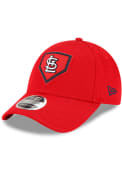 St Louis Cardinals New Era 2022 Clubhouse Stretch 9FORTY Adjustable Hat - Red