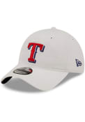 Texas Rangers New Era Core Classic 2.0 9TWENTY Adjustable Hat - White