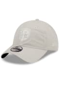 Sporting Kansas City New Era Core Classic 2.0 9TWENTY Adjustable Hat - Silver