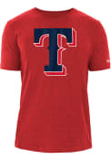 Texas Rangers New Era 4th Of July Bi-Blend T Shirt - Red