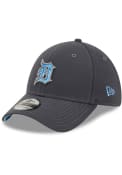 Detroit Tigers New Era 2022 Fathers Day 39THIRTY Flex Hat - Charcoal