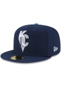 Kansas City Royals New Era 2022 City Connect 59FIFTY Fitted Hat - Blue