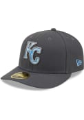 Kansas City Royals New Era 2022 Fathers Day LP59FIFTY Fitted Hat - Charcoal