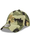 Kansas City Royals New Era 2022 Armed Forces Day 39THIRTY Flex Hat - Green