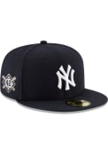 New York Yankees New Era Jackie Robinson Day 59FIFTY Fitted Hat - Navy Blue