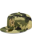 New York Yankees New Era 2022 Armed Forces Day 59FIFTY Fitted Hat - Green