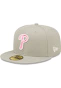 Philadelphia Phillies New Era 2022 Mothers Day 59FIFTY Fitted Hat - Grey