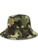 Pittsburgh Pirates New Era 2022 Armed Forces Day Bucket Hat - Green