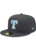 Texas Rangers New Era 2022 Fathers Day 59FIFTY Fitted Hat - Charcoal