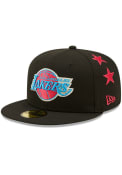 Los Angeles Lakers New Era 2022 All-Star Game Starry 59FIFTY Fitted Hat - Black
