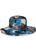 Detroit Lions New Era 2022 Training Camp Panama Bucket Hat - Grey
