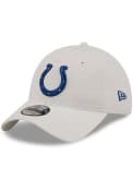 Indianapolis Colts New Era Core Classic 2.0 9TWENTY Adjustable Hat - White