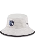 Sporting Kansas City New Era Distinct Bucket Hat - Grey