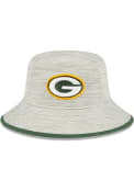 Green Bay Packers New Era Distinct Bucket Hat - Grey