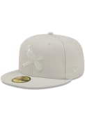 St Louis Cardinals New Era Color Pack 59FIFTY Fitted Hat - Silver