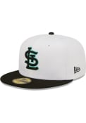 St Louis Cardinals New Era 2T Color Pack 59FIFTY Fitted Hat - White