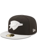 Oklahoma City Thunder New Era 2T Color Pack 59FIFTY Fitted Hat - Black