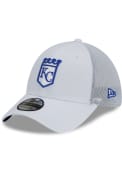 Kansas City Royals New Era 2022 Batting Practice 39THIRTY Flex Hat - White