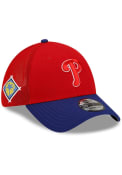 Philadelphia Phillies New Era 2022 Spring Training 39THIRTY Flex Hat - Red