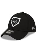 Texas Rangers New Era 2022 Clubhouse 39THIRTY Flex Hat - Black