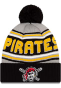 Pittsburgh Pirates New Era Cheer Cuff Knit - Black