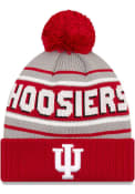 Indiana Hoosiers New Era Cheer Cuff Knit - Crimson