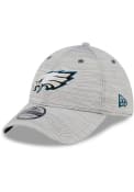 Philadelphia Eagles New Era 2022 Training Camp Coach 39THIRTY Flex Hat - Grey
