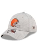 Cleveland Browns New Era Distinct 39THIRTY Flex Hat - Grey
