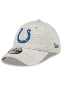 Indianapolis Colts New Era Distinct 39THIRTY Flex Hat - Grey