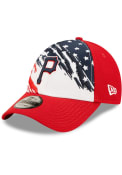 Pittsburgh Pirates New Era 2022 4th of July 9FORTY Adjustable Hat - Red