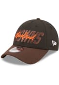 Cleveland Browns New Era 2022 NFL Draft 9FORTY Adjustable Hat - Black