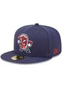 Lehigh Valley Ironpigs New Era MiLB 2022 Batting Practice 59FIFTY Fitted Hat - Blue