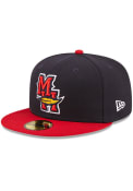 Toledo Mud Hens New Era MiLB 2022 Authentic Collection Fitted Hat - Blue