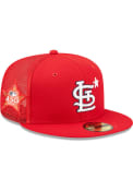 St Louis Cardinals New Era 2022 All-Star Workout 59FIFTY Fitted Hat - Red