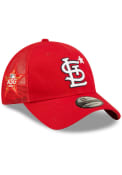St Louis Cardinals New Era 2022 All-Star Workout 9TWENTY Adjustable Hat - Red