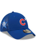 Chicago Cubs New Era 2022 All-Star Workout 39THIRTY Flex Hat - Blue