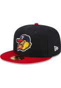 Toledo Mud Hens New Era MiLB 2022 Authentic Collection Fitted Hat - Blue
