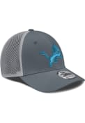 Detroit Lions New Era 2T Neo 39THIRTY Flex Hat - Grey