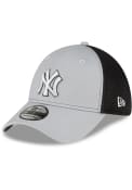 New York Yankees New Era 2T Neo 39THIRTY Flex Hat - Grey