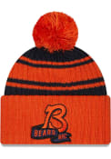 Chicago Bears New Era Alt 2022 Sideline Sport Knit - Orange