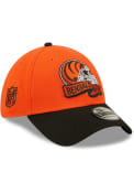 Cincinnati Bengals New Era Alt 2022 Sideline 39THIRTY Flex Hat - Black
