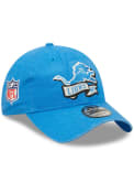 Detroit Lions New Era 2022 Sideline 9TWENTY Adjustable Hat - Blue